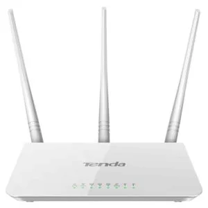 Tenda F3 300Mbps Wireless Router 3 External Antenna সহ দ্রুত ও নিরাপদ Wi-Fi সংযোগের জন্য