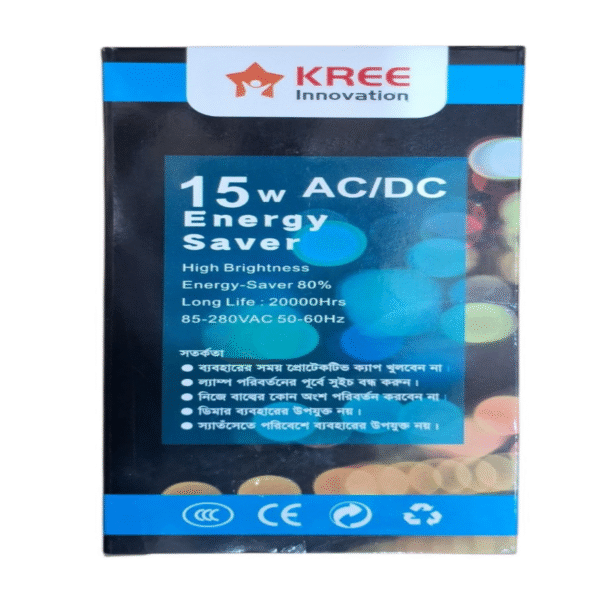 Kree 15watt AC/DC Emergency IPS Backup Rechargeable Led Bulb - Image 2