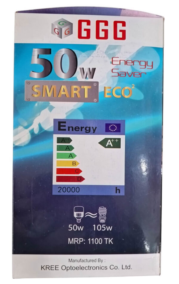 GGG 50watt Energy Saver Led light Bulb Smart Eco - Image 2