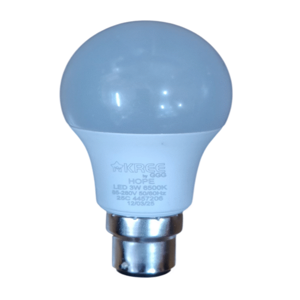 Kree Hope 3watt Energy Saver Led light Bulb