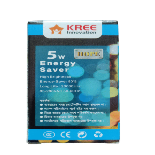 Kree Hope 5watt Energy Saver Led light Bulb - Image 2