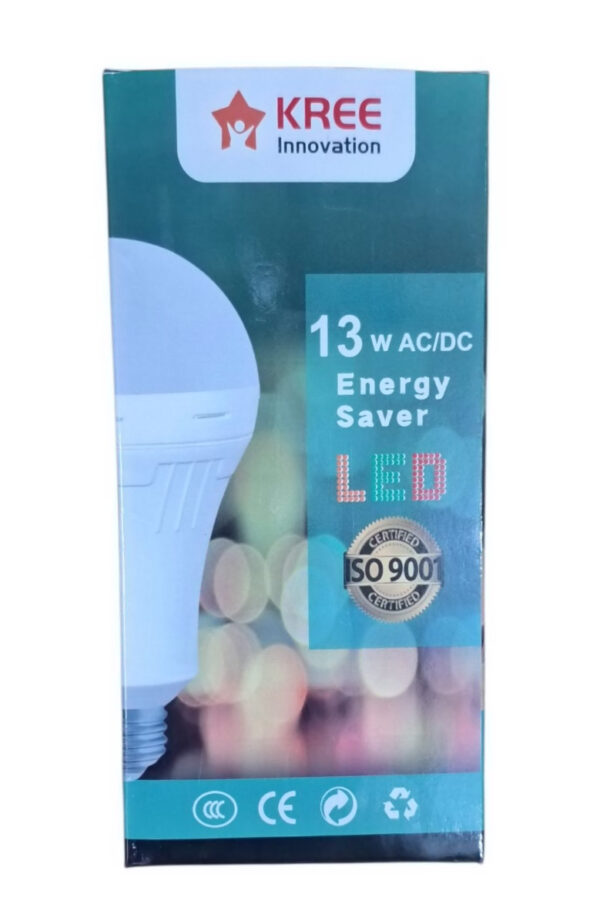 Kree 13watt AC/DC Emergency IPS Backup Rechargeable Led Bulb - Image 4