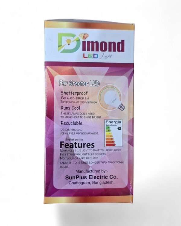 SunPlus 12watt Energy Saver Led Bulb - Image 3