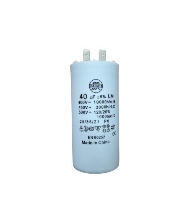 Motor Run Capacitor 40MFD - Image 2