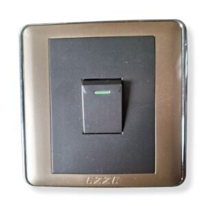 EZZE Full Painting 1 Gang Switch with sleek, modern design. Stylish EZZE Full Painting 1 Gang Switch for home interiors "Durable EZZE Full Painting 1 Gang Switch in elegant finish." "High-quality EZZE Full Painting 1 Gang Switch for electrical setups." "EZZE Full Painting 1 Gang Switch with contemporary design for modern homes