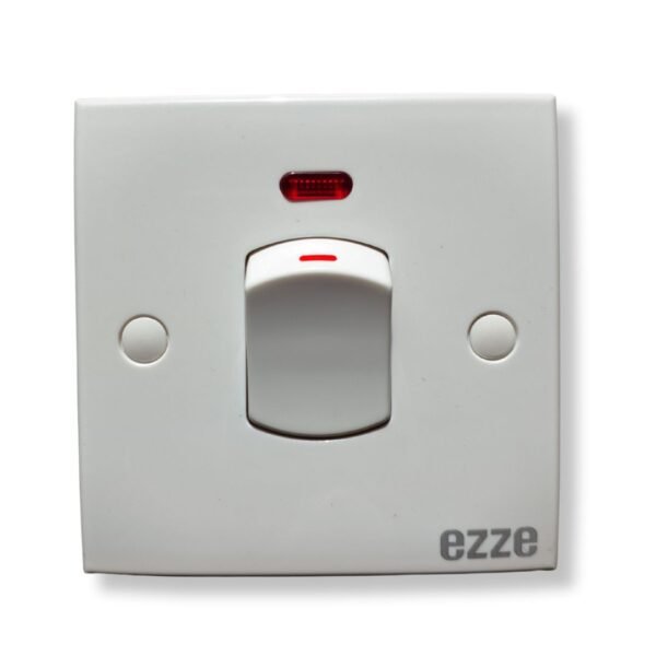 EZZE Glow DP Switch 45A – High-quality, durable double-pole switch for safe and efficient power control in residential and commercial settings