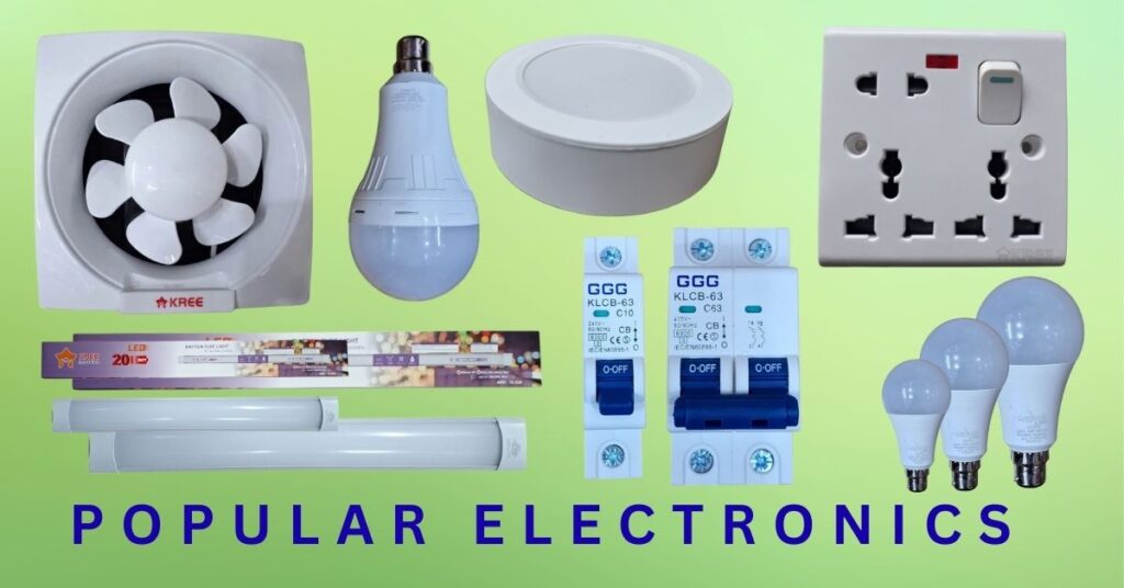 KREE HOPE LED BULB TUBE FAN MCB