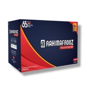 Rahimafrooz ITB 150 Ah Tubular Battery, a high-performance 12V lead-acid battery designed for UPS and solar systems, offering long-lasting power backup with minimal maintenance and durable construction