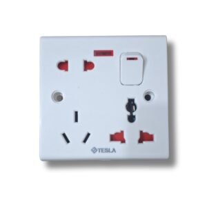 TESLA 5pin Socket Premium electrical socket designed for optimal safety and power
