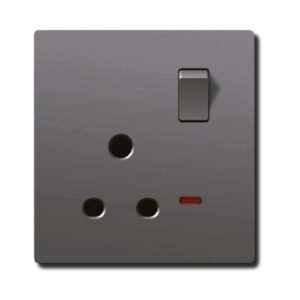 EZZE 3 Pin Grey 15A Ultra Slim Combined Socket offering efficient and secure multi-device connections with a stylish and compact design.