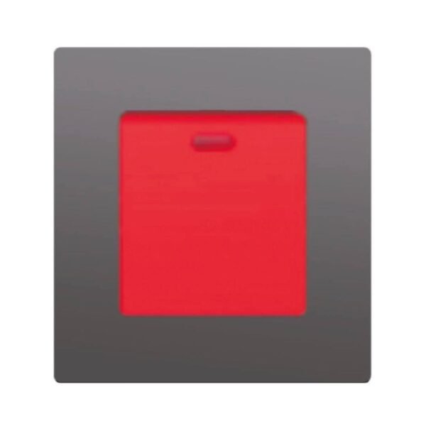 EZZE Ultra Slim Grey DP Switch designed for modern homes and offices, offering efficient power control with a sleek, compact design.