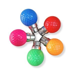 LED Dim Light 0.5 Watt Lychee model in Red color – compact, energy-efficient LED light for home, office, and decorative use