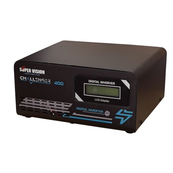 Super Vision IPS 400VA Modify Sine Wave – Inverter with LCD display, short-circuit and overheat protection for reliable home and office power backup