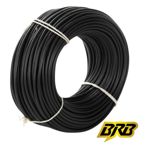 BIZLI 1 Core Cable 1x1.0 RM Black 3w BYA Skin Coated FR