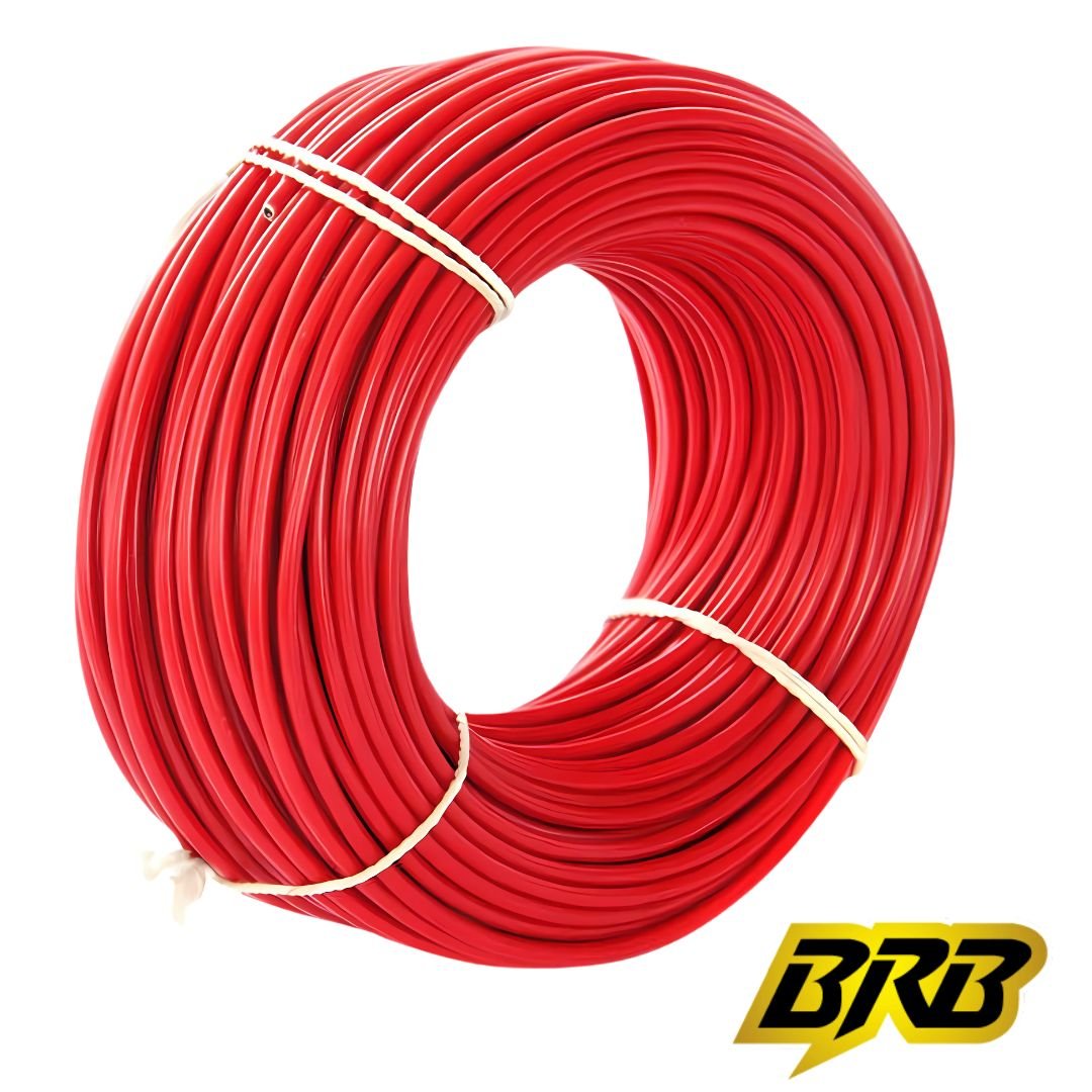 BRB 1 Core Cable 1x7.0 RM Red 7w BYA Skin Coated FR 1 BIZLI 1 Core Cable 1x7.0 RM Red 7w BYA Skin Coated FR
