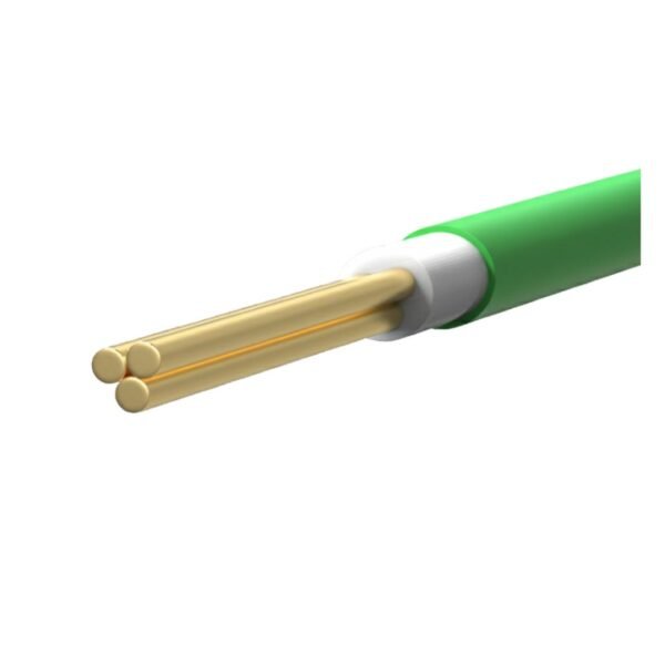 BYA SQ 1 Core Cable 1x1.0 RM Green – Flame Retardant PVC insulated single core wire, 450/750V