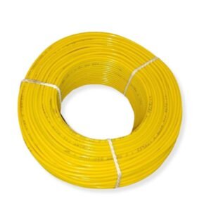 BYA SQ 1 Core Cable 1x1.3 RM Yellow – Flame Retardant PVC insulated single core wire, 450/750V