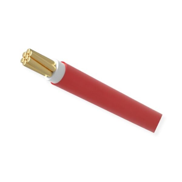 BYA SQ 1 Core Cable 1x1.5 RM Red 7w Skin Coated FR - Image 2
