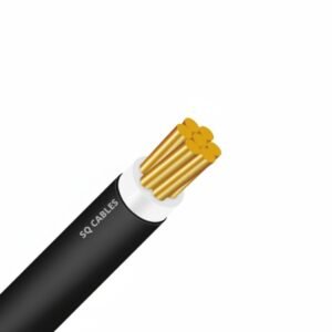 BYA SQ 1 Core Cable 1x7.0 RM Black fire resistant insulated non-sheathed single core wire 450/750V