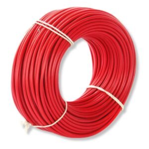 BYA SQ 1 Core Cable 1x7.0 RM Red 7w Skin Coated FR