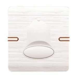EZZE Pearl Gold Bell Switch – স্টাইলিশ ও নিরাপদ ডোরবেল সুইচ বাংলাদেশে