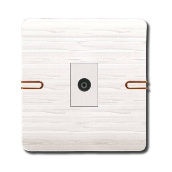 EZZE Pearl Gold TV Socket – টিভি ও কেবল সংযোগের জন্য ফায়ারপ্রুফ সকেট
