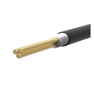 SQ BYA 1 Core Cable 1x1.3 RM, Black – Flame Retardant PVC insulated single core wire, 450/750V