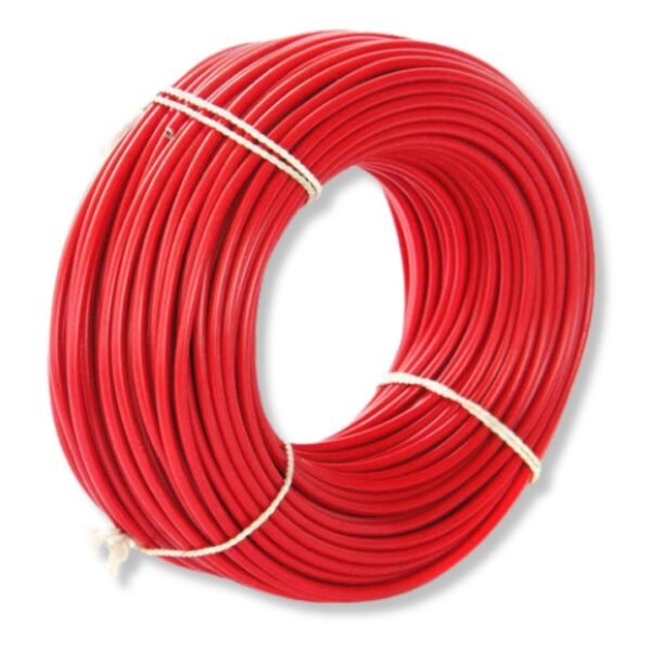 SQ BYA 1 Core Cable 1x1.3 RM, Red PVC insulated flame retardant single core electric wire, 450/750V