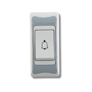 Super Star Premium Bell Push – Fire Retardant, Generator Friendly, Durable, Copper Screws, BDS IEC Certified