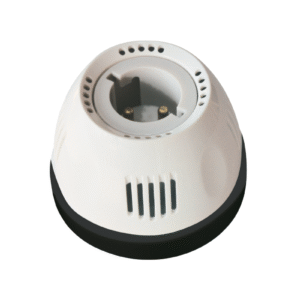 Super Star Round Batten Holder B-22 Black-White (Pin) – Fire Retardant, Generator Friendly, Durable, Copper Screws, BDS IEC Certified