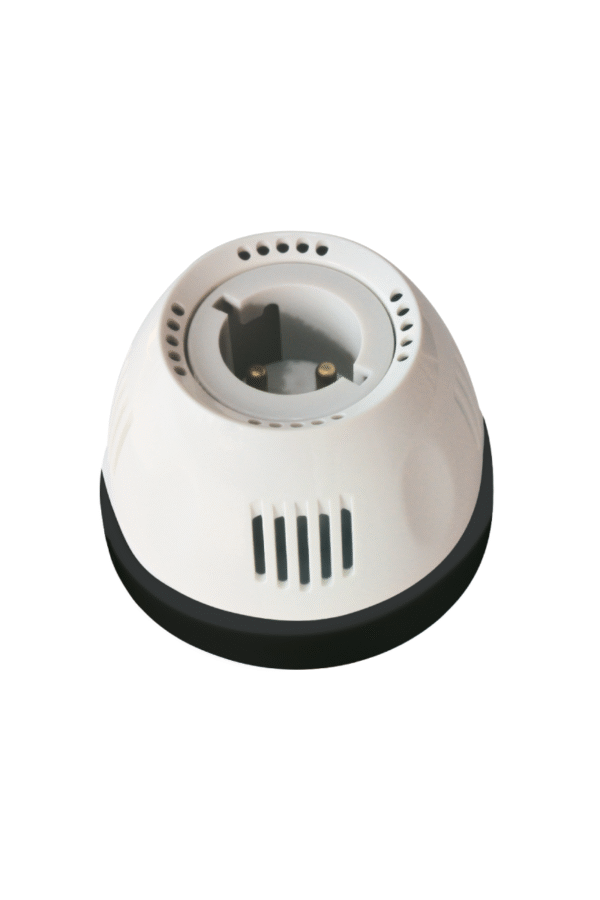 Super Star Round Batten Holder B-22 Black-White (Pin) – Fire Retardant, Generator Friendly, Durable, Copper Screws, BDS IEC Certified
